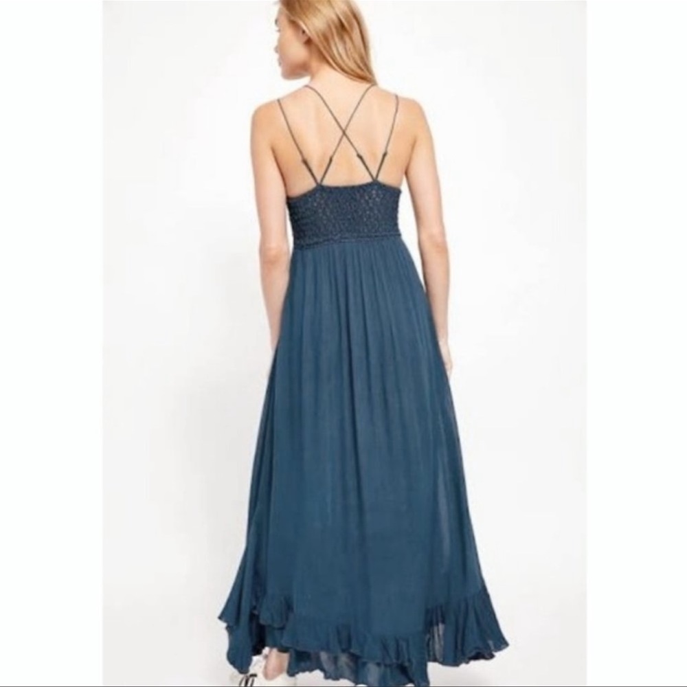 Free People Navy Maxi Dress - Picture 15 of 15